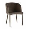 Стул Оскар велюр коричневый | Интернет магазин мебели и декора LifeDekor