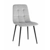 Стул Одди велюр светло-серый | Интернет магазин мебели и декора LifeDekor