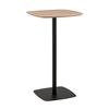 Стол барный Form 60*60 светлое дерево/черный | Интернет магазин мебели и декора LifeDekor
