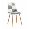 Стул Валенсия SN пэчворк черно-белый | Интернет магазин мебели и декора LifeDekor