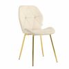 Стул Palma латте, опора золото | Интернет магазин мебели и декора LifeDekor
