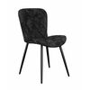 Стул DikLine 303 M18 черный, ножки черные | Интернет магазин мебели и декора LifeDekor