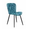 Стул DikLine 303 M19 бирюза, ножки черные | Интернет магазин мебели и декора LifeDekor