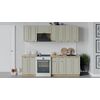 Кухонный гарнитур «Бьянка» длиной 240 см | Интернет магазин мебели и декора LifeDekor