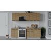Кухонный гарнитур «Детройт» длиной 240 см | Интернет магазин мебели и декора LifeDekor