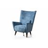 Кресло Dublin велюр синий | Интернет магазин мебели и декора LifeDekor