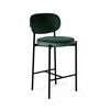 Стул полубарный Mason, бархат зеленый 19 | Интернет магазин мебели и декора LifeDekor