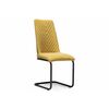 Стул на металлокаркасе Лулла горчичный / черный | Интернет магазин мебели и декора LifeDekor