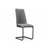 Стул на металлокаркасе Лулла серый / черный | Интернет магазин мебели и декора LifeDekor
