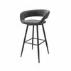 Стул полубарный Барни Р 700, Черный/Antracite Lux b28 | Интернет магазин мебели и декора LifeDekor