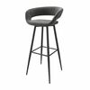 Стул барный Барни Р 900, Черный/Antracite Lux b28 | Интернет магазин мебели и декора LifeDekor