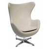 Кресло EGG STYLE CHAIR латте | Интернет магазин мебели и декора LifeDekor