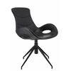 Обеденное кресло Everprof Freedom Экокожа Черный | Интернет магазин мебели и декора LifeDekor