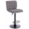 Барный стул Everprof Richy Ткань Серый | Интернет магазин мебели и декора LifeDekor