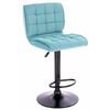 Барный стул Everprof Richy Ткань Бирюзовый | Интернет магазин мебели и декора LifeDekor