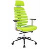 Эргономичное кресло Everprof Ergo Grey Ткань Салатовый | Интернет магазин мебели и декора LifeDekor