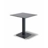"Каффе" интерьерный стол из HPL квадратный 80х80см, цвет "серый гранит" | Интернет магазин мебели и декора LifeDekor