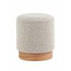 Пуф с ящиком Холли XS букле бежевый | Интернет магазин мебели и декора LifeDekor