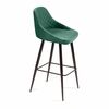 Стул барный Douglas ромб, бархат зеленый 19 | Интернет магазин мебели и декора LifeDekor