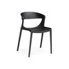 Пластиковый стул Градно черный | Интернет магазин мебели и декора LifeDekor