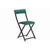 Стул на металлокаркасе Elevis зеленый / черный | Интернет магазин мебели и декора LifeDekor