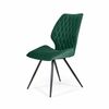 Стул Flash ромб, бархат зеленый 19 | Интернет магазин мебели и декора LifeDekor