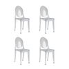 Стул Victoria Ghost NEW прозрачный 4 шт. | Интернет магазин мебели и декора LifeDekor