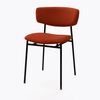 Стул дизайнерский Marko терракотовый, черный металл | Интернет магазин мебели и декора LifeDekor