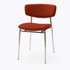 Стул дизайнерский Marko терракотовый, основание хром | Интернет магазин мебели и декора LifeDekor