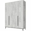Шкаф «Саванна» 4Д КМК 0973.14, бетон пайн светлый | Интернет магазин мебели и декора LifeDekor