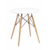 Стол круглый Eames DSW NEW D70 белый | Интернет магазин мебели и декора LifeDekor