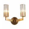 Светильник настенный Moderli V11073-2W Brass | Интернет магазин мебели и декора LifeDekor