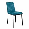 Стул DikLine 270 M19 бирюза, ножки черные | Интернет магазин мебели и декора LifeDekor
