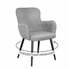 Стул DikLine 503 поворотный NS10 GREY, ножки черные | Интернет магазин мебели и декора LifeDekor