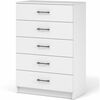 Комод «Чикаго» 5ящ, белый | Интернет магазин мебели и декора LifeDekor