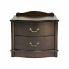 Прикроватная тумбочка Джульетта 2 ящика + цоколь (Орех) | Интернет магазин мебели и декора LifeDekor