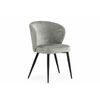 Стул на металлокаркасе Gref gray / black | Интернет магазин мебели и декора LifeDekor