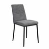 Стул DikLine 270 SB6 св.сер, ножки черные | Интернет магазин мебели и декора LifeDekor
