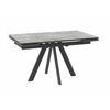 Cтол с керамическим покрытием Джейтон -140 (Stone grey st cer/черный) 140(30+30)х85 | Интернет магазин мебели и декора LifeDekor