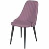 Стул ДП2-30 «Шато», ткань «Катания Лаванда», каркас черный | Интернет магазин мебели и декора LifeDekor