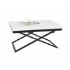 Стол трансформер Орфей 1, черный/белый | Интернет магазин мебели и декора LifeDekor