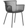 Стул обеденный DOBRIN ROSS, черный (B-03) без подушки, Вариант: черный (B-03) без подушки | Интернет магазин мебели и декора LifeDekor