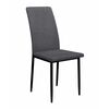Стул DikLine 272 B28 ANTRACITE, ножки черные | Интернет магазин мебели и декора LifeDekor