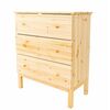 Комод Т3 (3 ящика/не окрашенный) | Интернет магазин мебели и декора LifeDekor