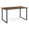 Стол деревянный Лиман 140 х 80 дуб крафт табачный / черный матовый | Интернет магазин мебели и декора LifeDekor