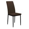 Стул DikLine 272 SB3 шоколад, ножки черные | Интернет магазин мебели и декора LifeDekor