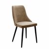 Стул DikLine 286 TW05 капучино, ножки черные | Интернет магазин мебели и декора LifeDekor