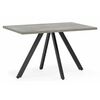 Стол деревянный Keon T32 116(155,5)х77 раздвижной цемент / черный | Интернет магазин мебели и декора LifeDekor