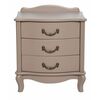 Тумбочка прикроватная "Джульетта" 3 ящ. (Мокко) Вис | Интернет магазин мебели и декора LifeDekor