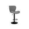 Барный стул Porch серый / черный | Интернет магазин мебели и декора LifeDekor